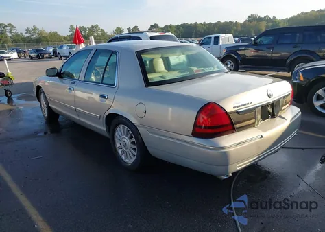 2009 Mercury Grand Marquis Ls (Fleet Only) from USA, damaged, VIN 2MEHM75V99X610383
